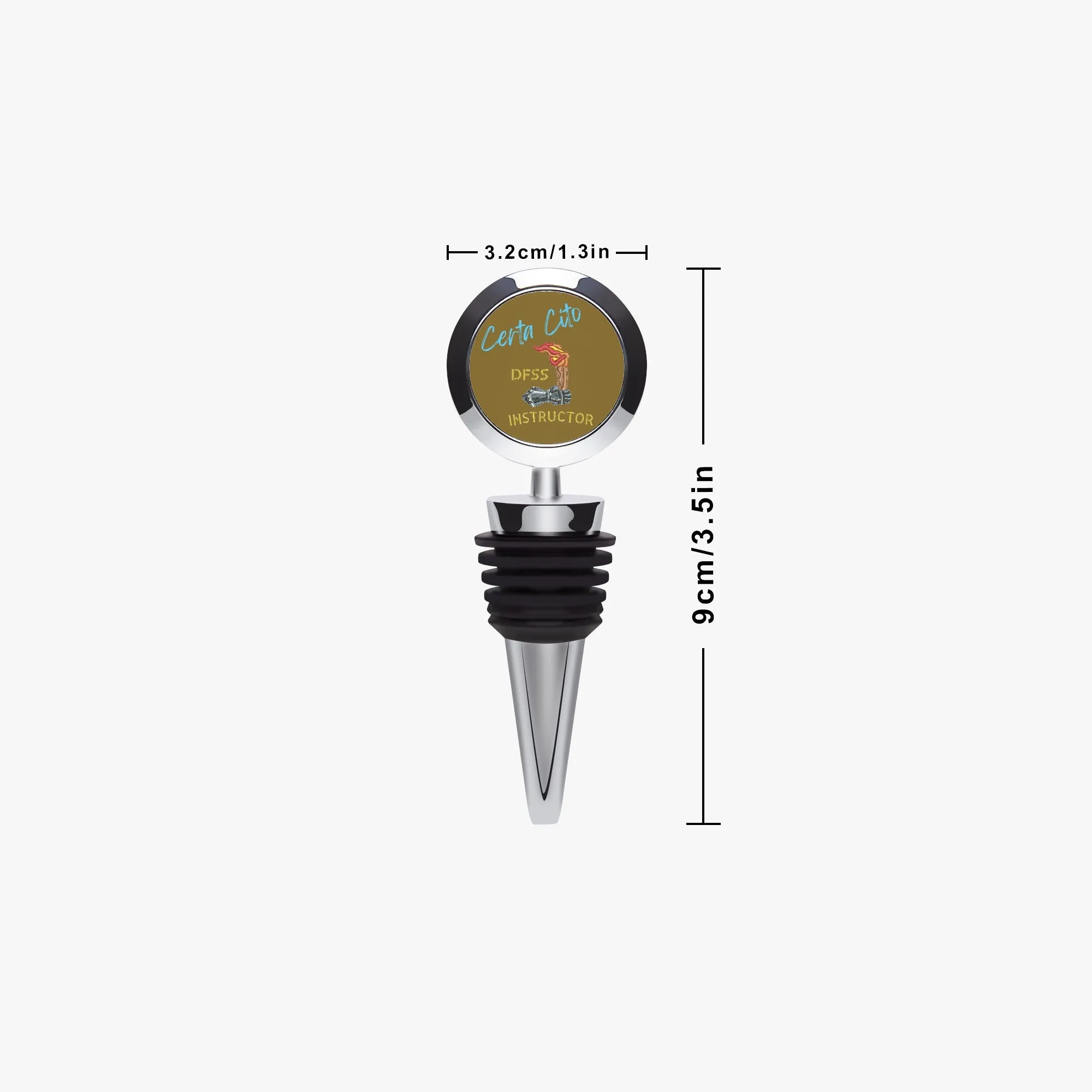 🍷 DFSS Instructors Patch Wine Stopper 🍷