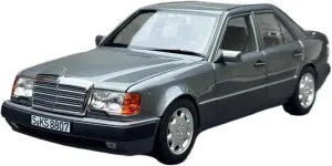 1 18 for Benz 500E W124 E Alloy Diecast Car Model Simulation Toy Collection Display Figure Souvenirs Motor Vehicles Toys