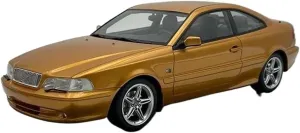 1 18 for Volvo C70 Coupe Resin Car Model Miniature Static Collection Displays Ornaments Motor Vehicles Toys