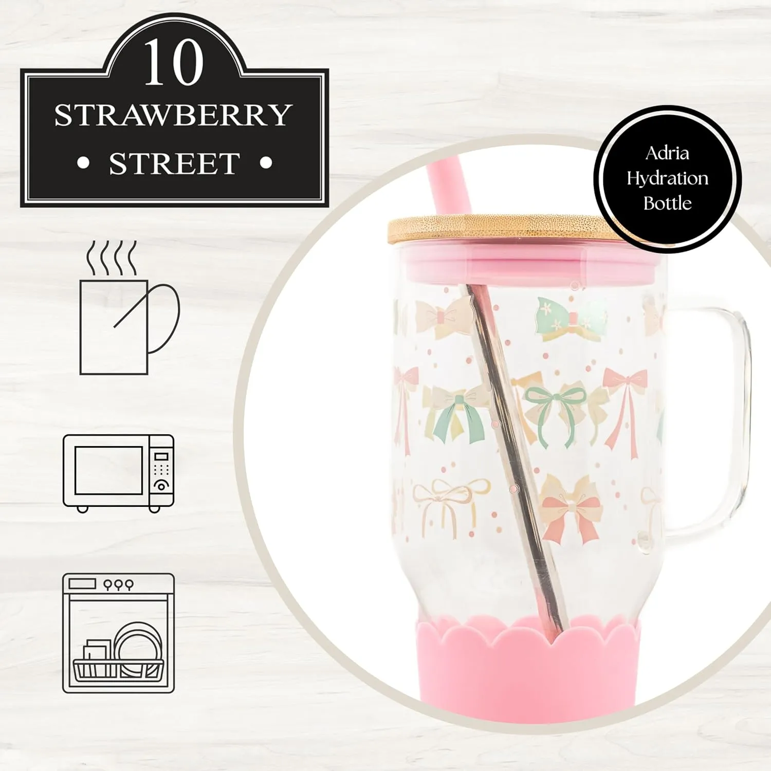 10 Strawberry Street Hydration Travel Tumbler