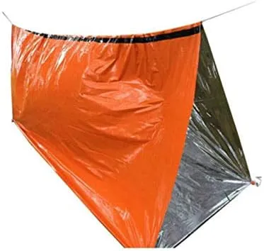 2 Pcs Outdoor Emergency Sleeping Bag Thermal Survival Camping Travel Bags Waterproof Winter Autumn Picnic Pad Anti-Cold