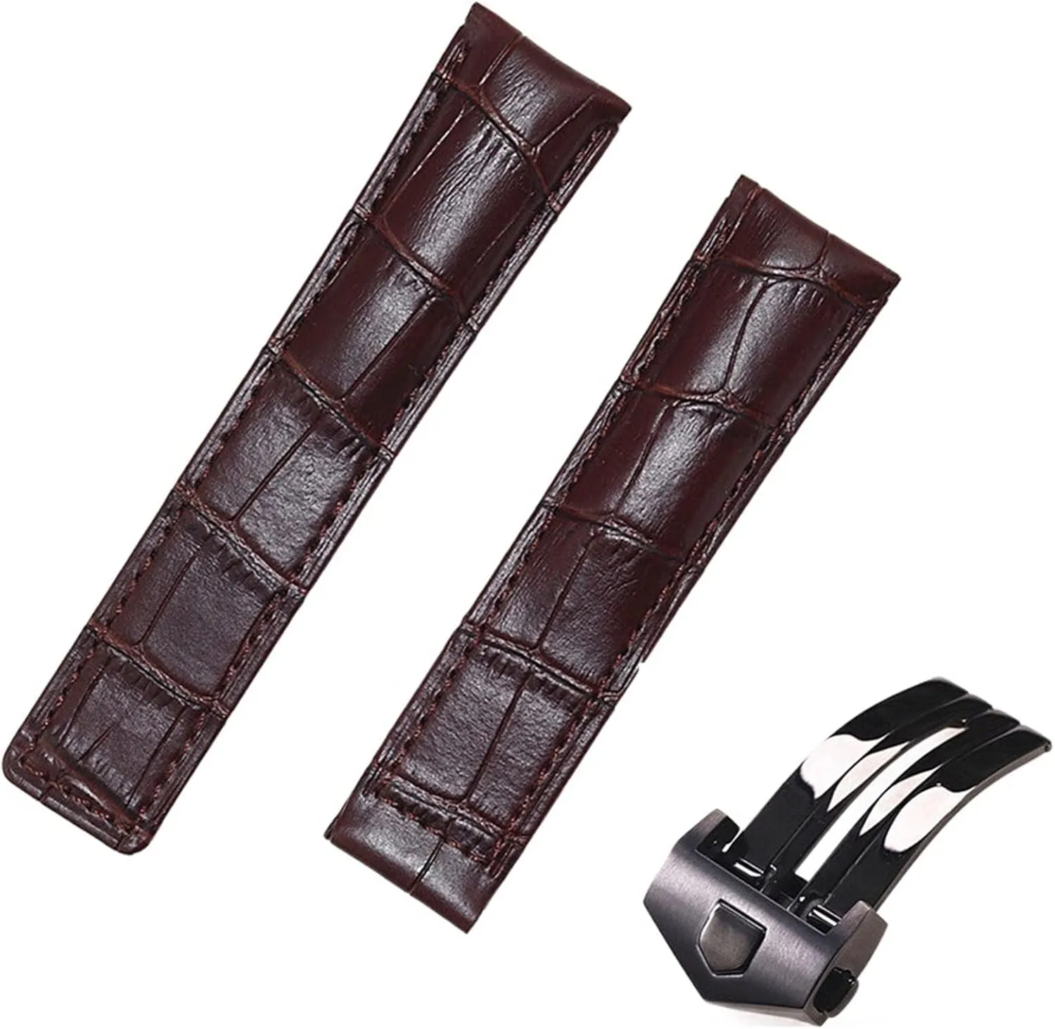 20/22/24mm Cow Leather Classic WatchBand For TAG HEUER CARRERA Aquaracer MONACO Quality Band Soft Watch Strap Wrist Bracelet