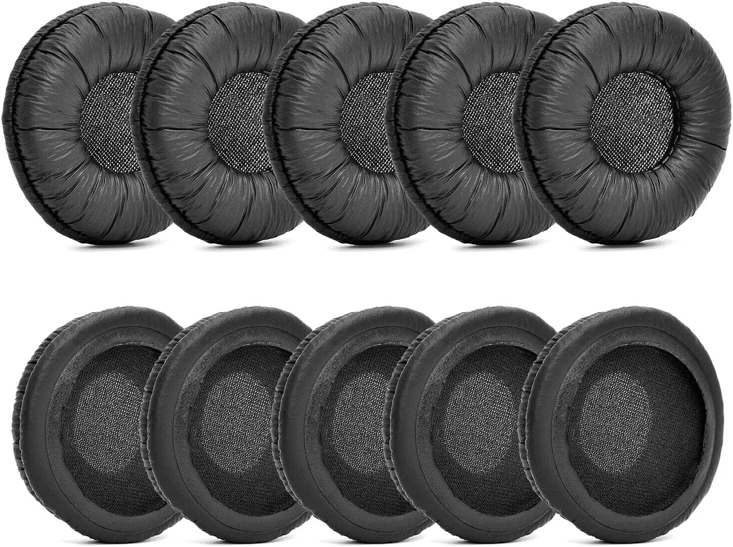 5Paire Earpads - Ear Cushion Compatible with Jabra PRO 920 930 935 9450 9460 9465 9470 / UC Voice 550 Headset (Frog Leather/5 Pairs)
