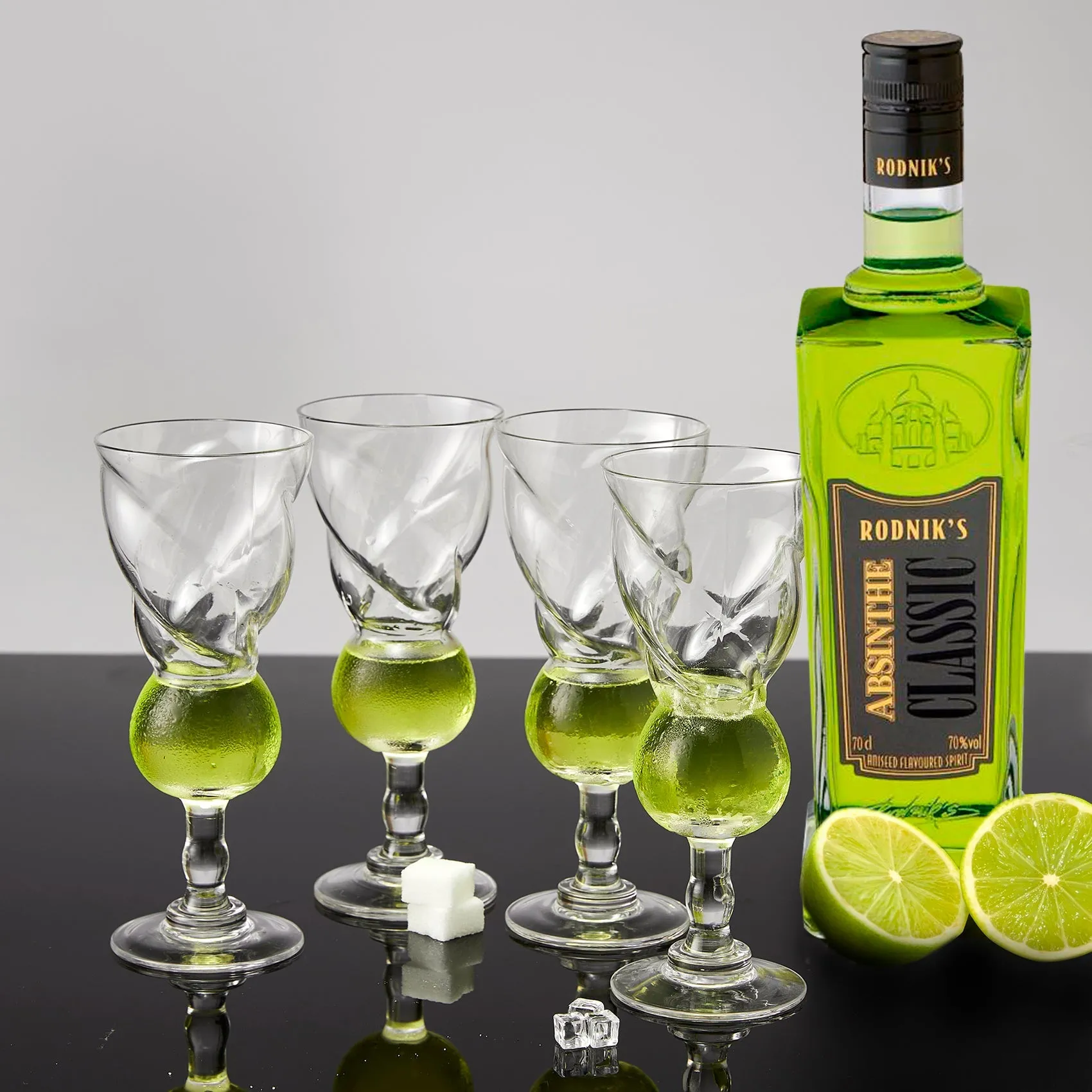 Absinthe Glasses 7.6 oz  Set of 6
