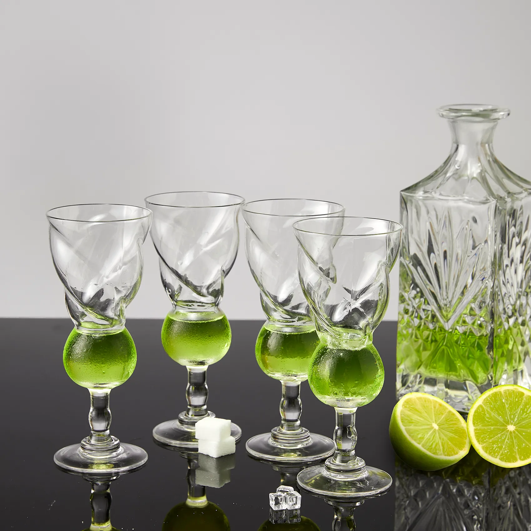 Absinthe Glasses 7.6 oz  Set of 6