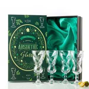 Absinthe Glasses 7.6 oz  Set of 6