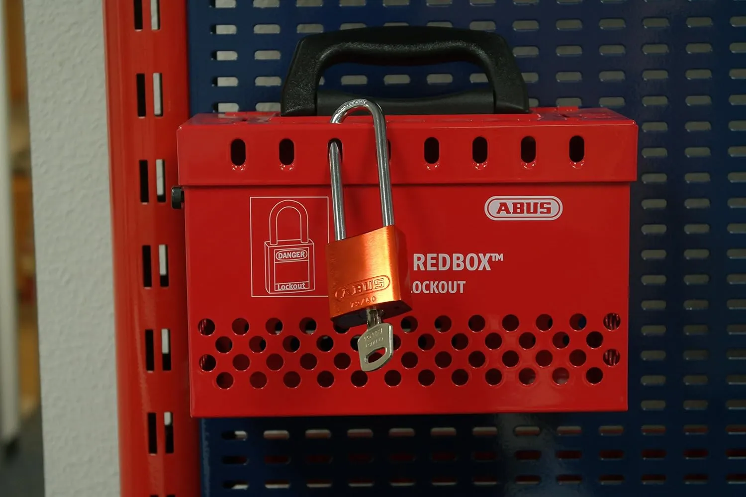 ABUS 72/40HB75 KD Aluminum Safety Padlock Keyed Different with 3" Shackle, Orange (Model: 72ALHB/40-75 KD Orange 3” Shackle)