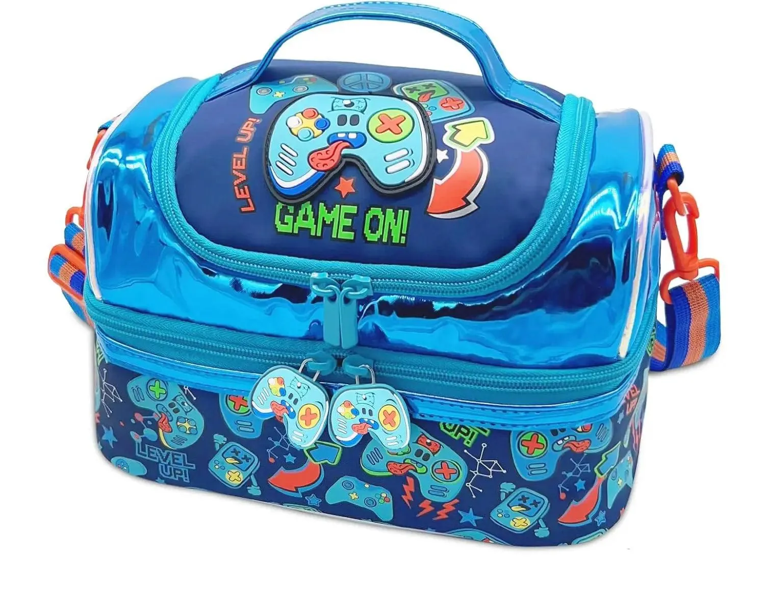 AESTHETIC GAMER DUAL COMPARTMENT LUNCH BAG