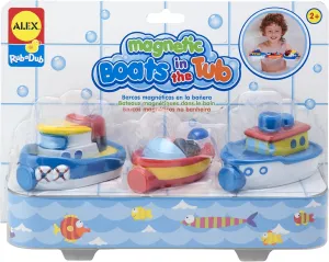 Alex Rub a Dub Magnetic Boats in the Tub Kids Bath Activity