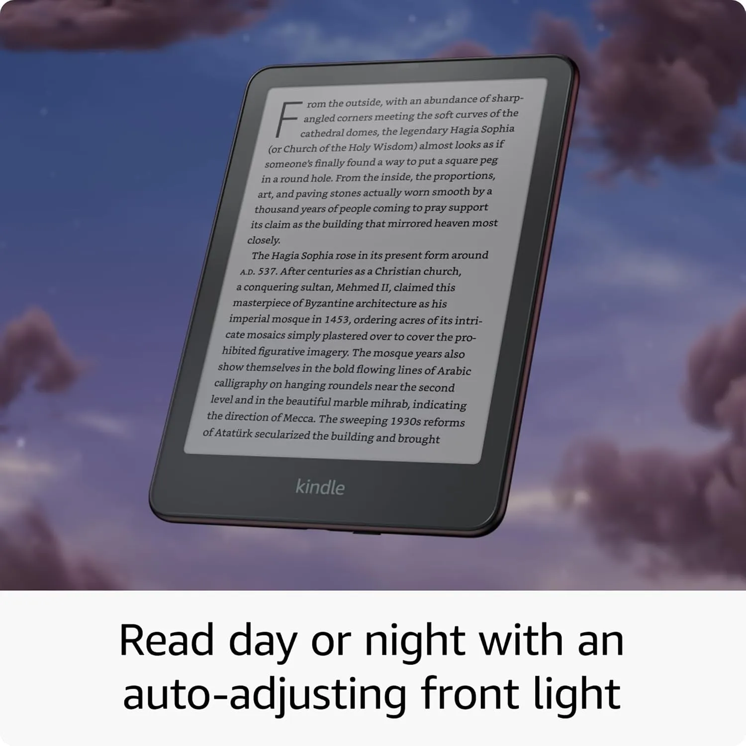 All-new Amazon Kindle Paperwhite Signature Edition (32 GB) – Our fastest Kindle with an auto-adjusting front light, wireless charging, and weeks of battery life – Metallic Raspberry   3 Months Free Kindle Unlimited (with auto-renewal)