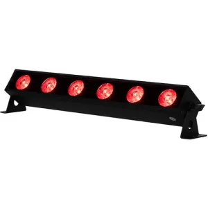 American DJ UBL6H RGBAL UV Linear Light Bar with Diffusion Filter (6 LEDs)