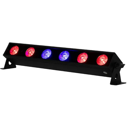 American DJ UBL6H RGBAL UV Linear Light Bar with Diffusion Filter (6 LEDs)