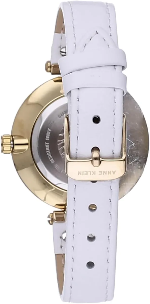 Anne Klein Women's Leather Strap Watch