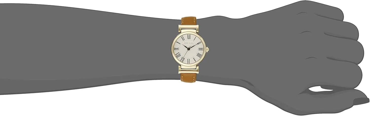 Anne Klein Women's Leather Strap Watch