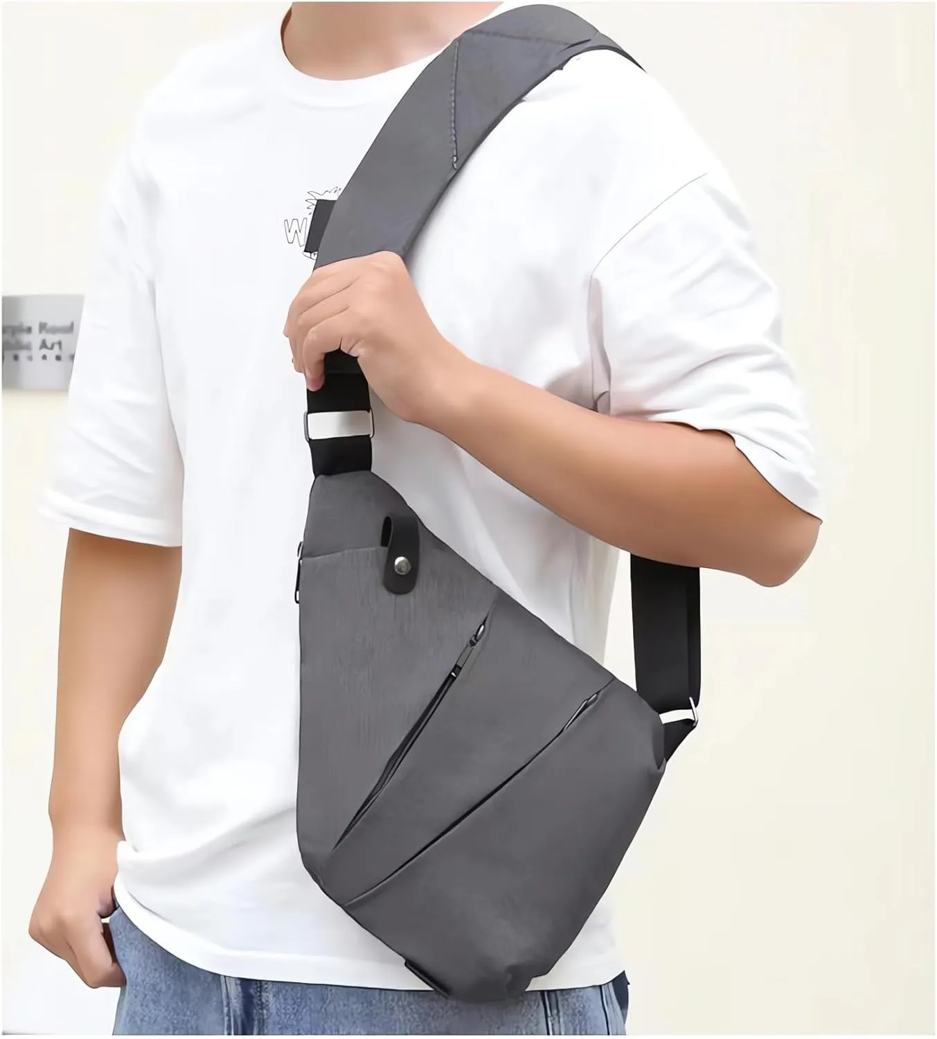 Anti Theft Travel Bag Anti-Theft Bag Slim Sling Bag Cross Body Travel Bag