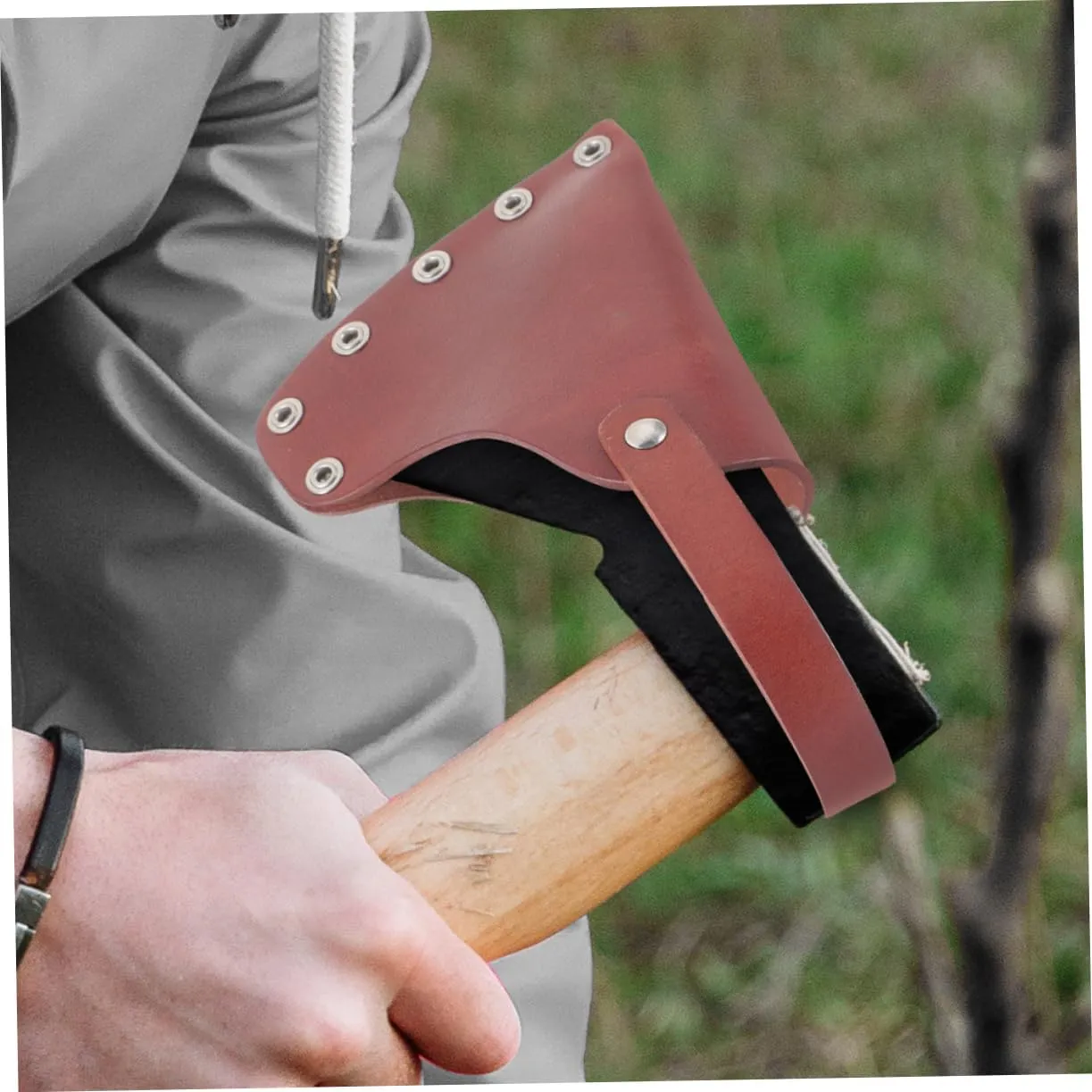 Ax Protector 3 Compartment Organizer Small Hatchet Sleeve Belt Loop Hatchet Cover Axes Camping Hatchet