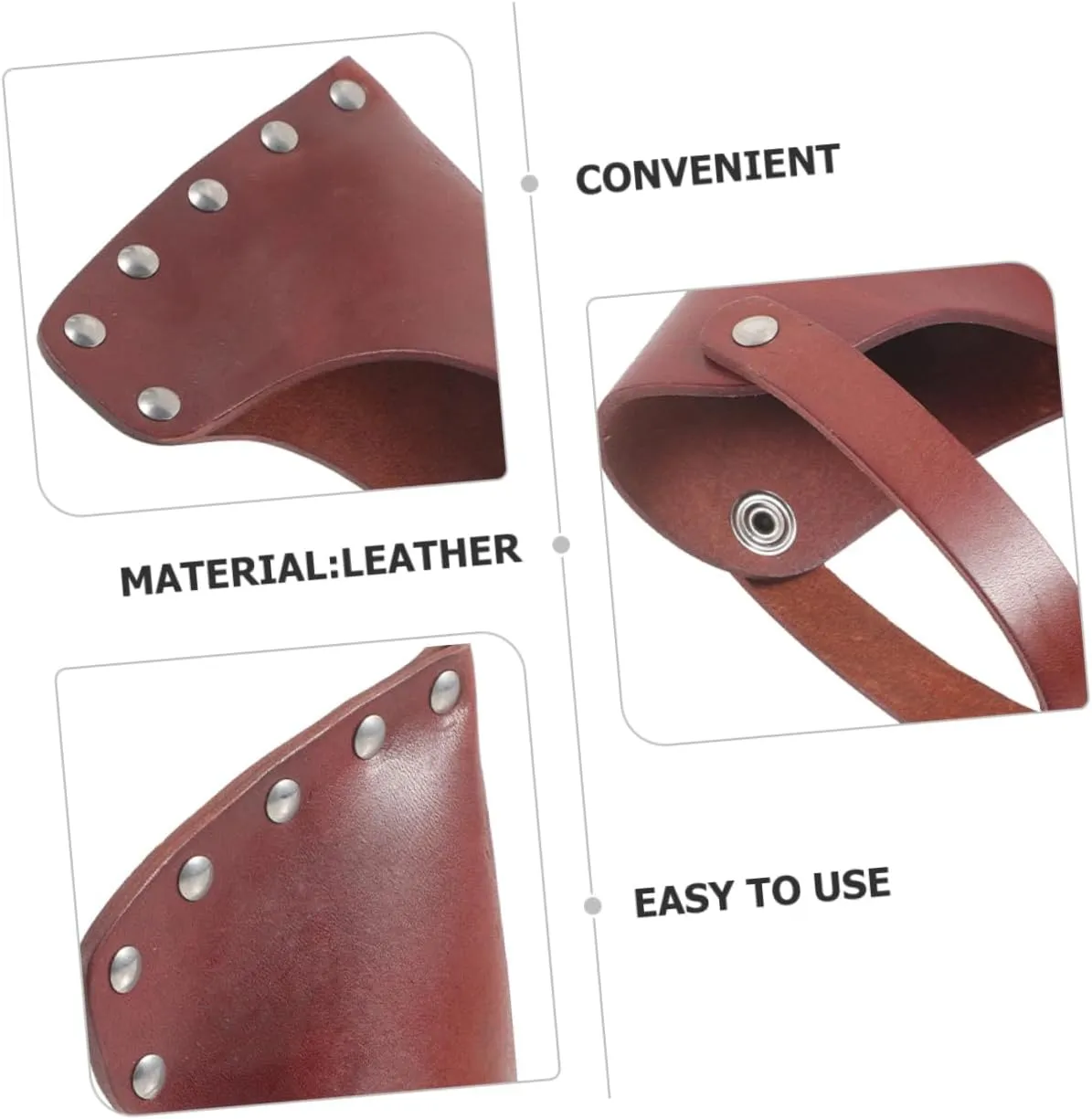 Ax Protector 3 Compartment Organizer Small Hatchet Sleeve Belt Loop Hatchet Cover Axes Camping Hatchet
