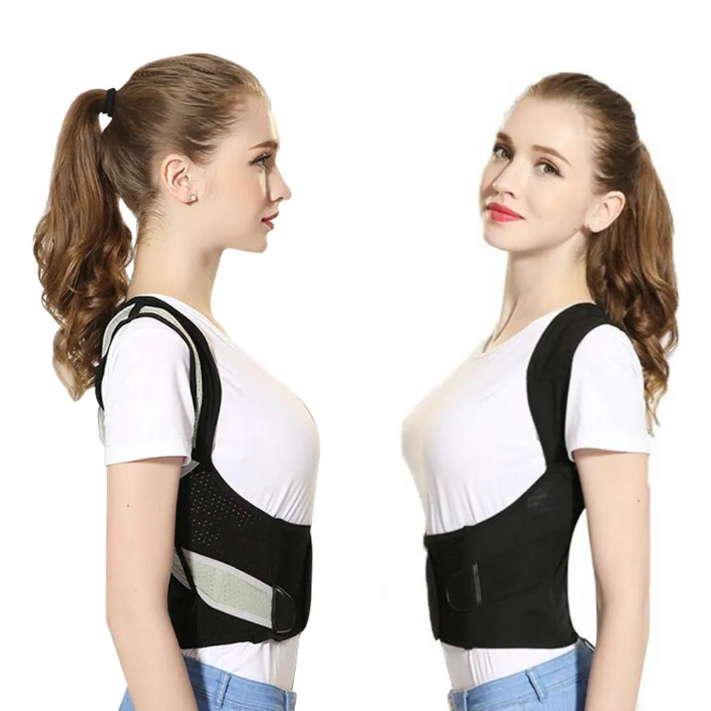 Back Corrector for Men Women Full Back Brace Spine Support Belt Adjustable Lumbar Support Straightener Humpback Correction