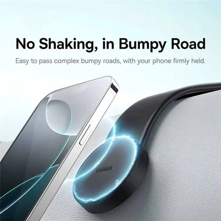 BASEUS Primetrip C02 Air Magnetic Car Mount Bendable Mobile Phone Holder Bracket, Adhesive Version