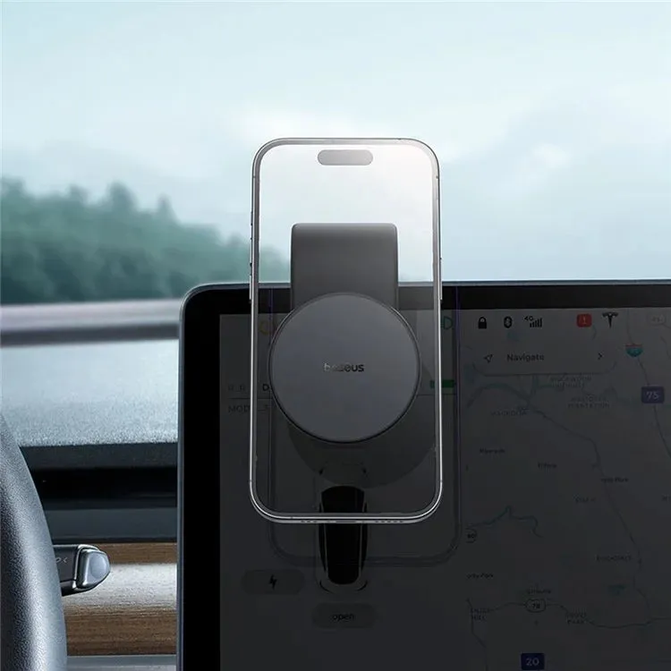 BASEUS Primetrip C02 Air Magnetic Car Mount Bendable Mobile Phone Holder Bracket, Adhesive Version