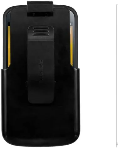 BD2-HR3LGN4K-BK Surface Carrying Case with Metal Kickstand and Holster Combo for LG Nexus 4 - Retail Packaging - Black
