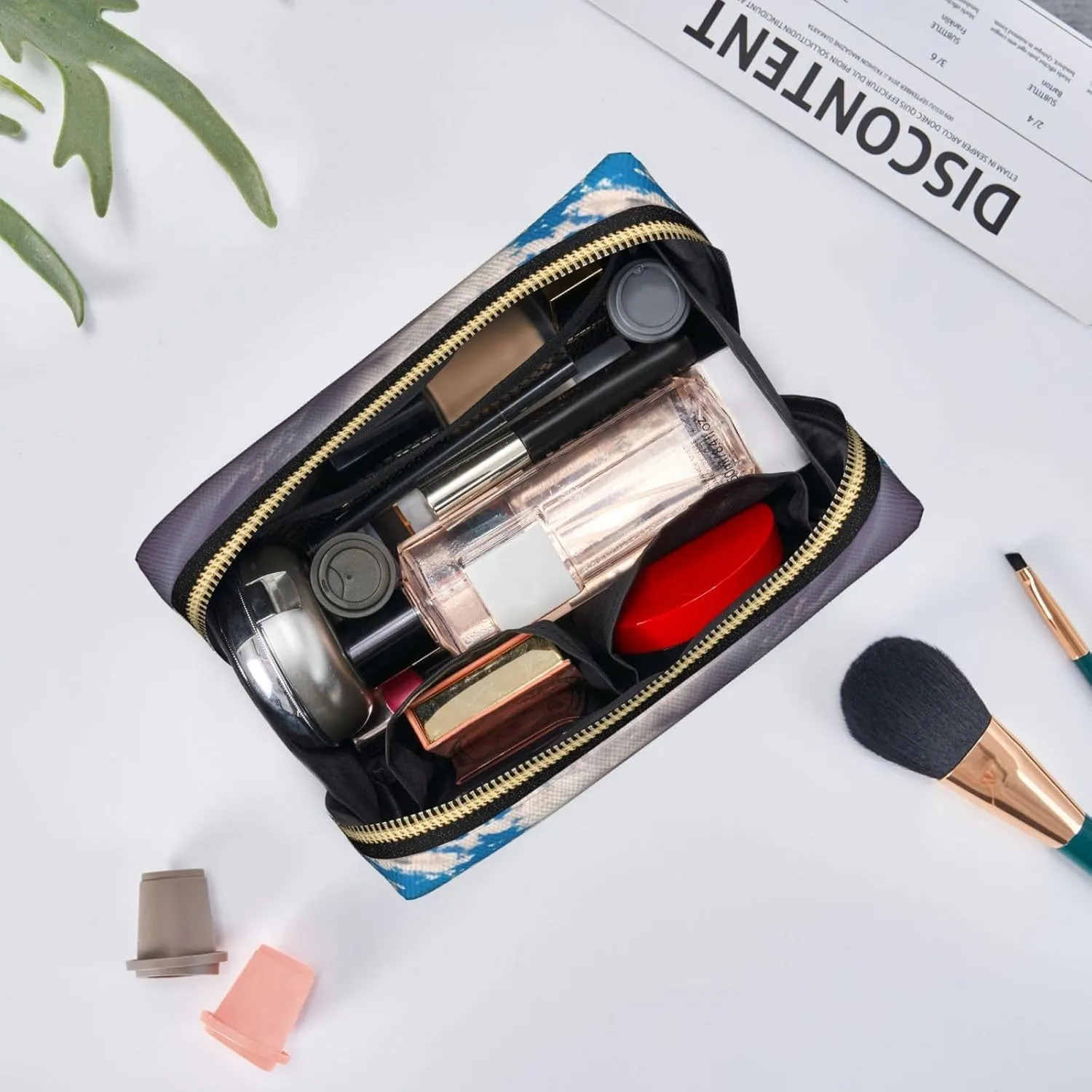 Beauty Grand Canyon 1 Toiletry Pouch, Travel-Friendly Makeup Organizer For Makeup Brushes, Lipsticks