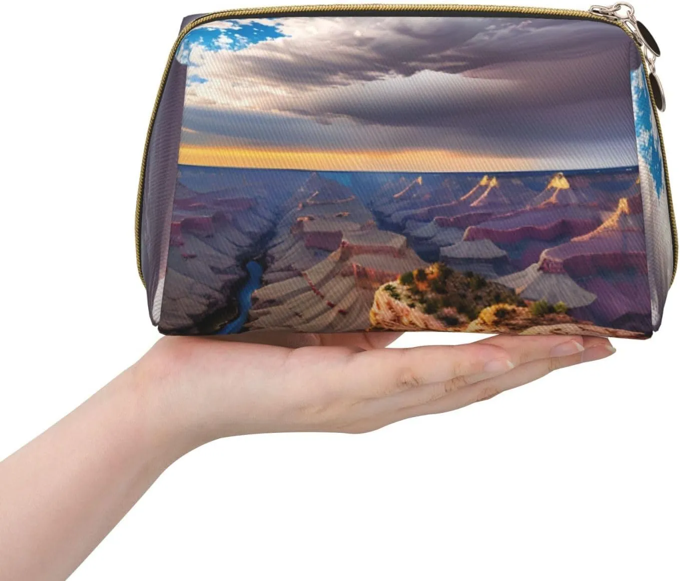 Beauty Grand Canyon 1 Toiletry Pouch, Travel-Friendly Makeup Organizer For Makeup Brushes, Lipsticks