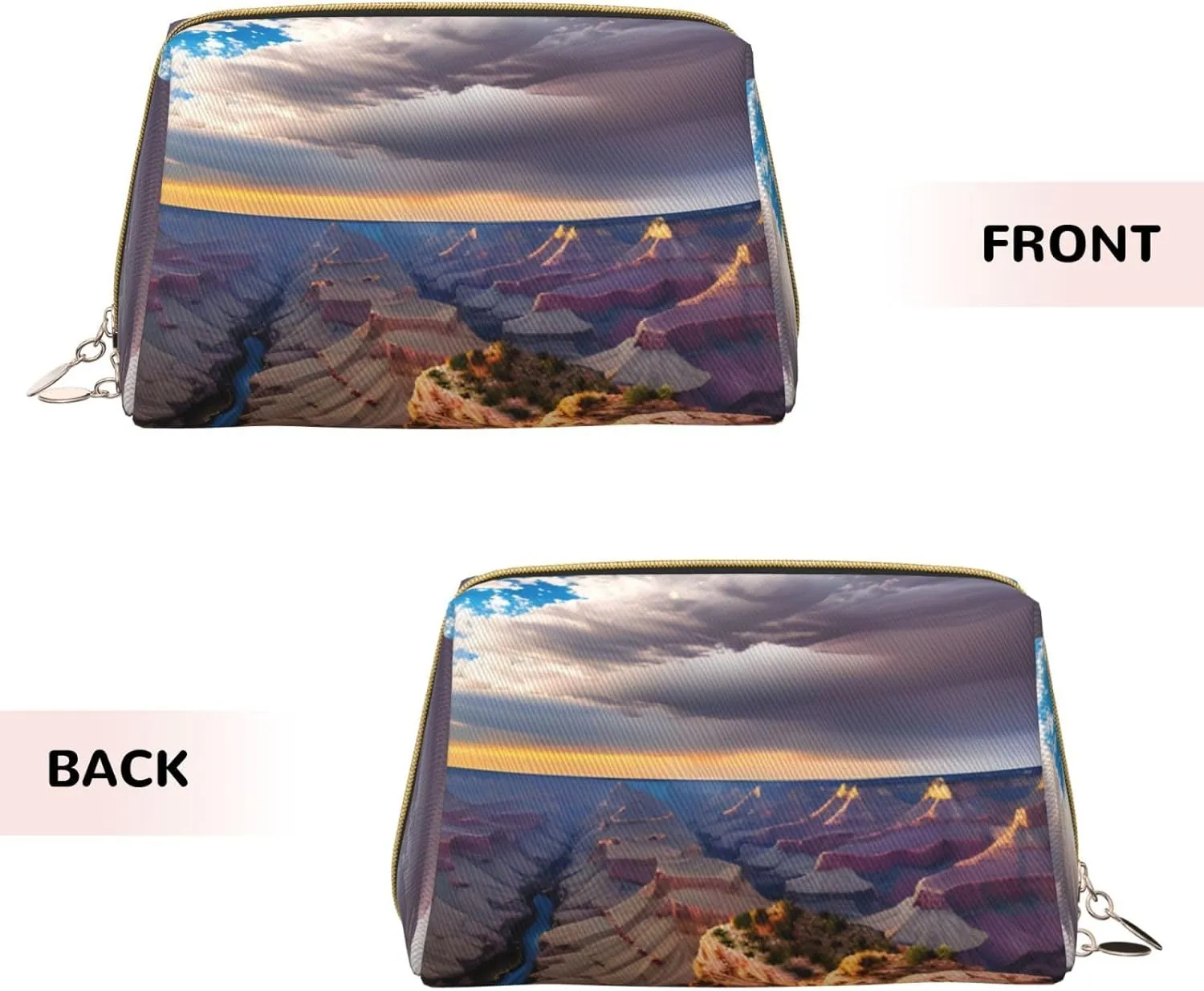Beauty Grand Canyon 1 Toiletry Pouch, Travel-Friendly Makeup Organizer For Makeup Brushes, Lipsticks
