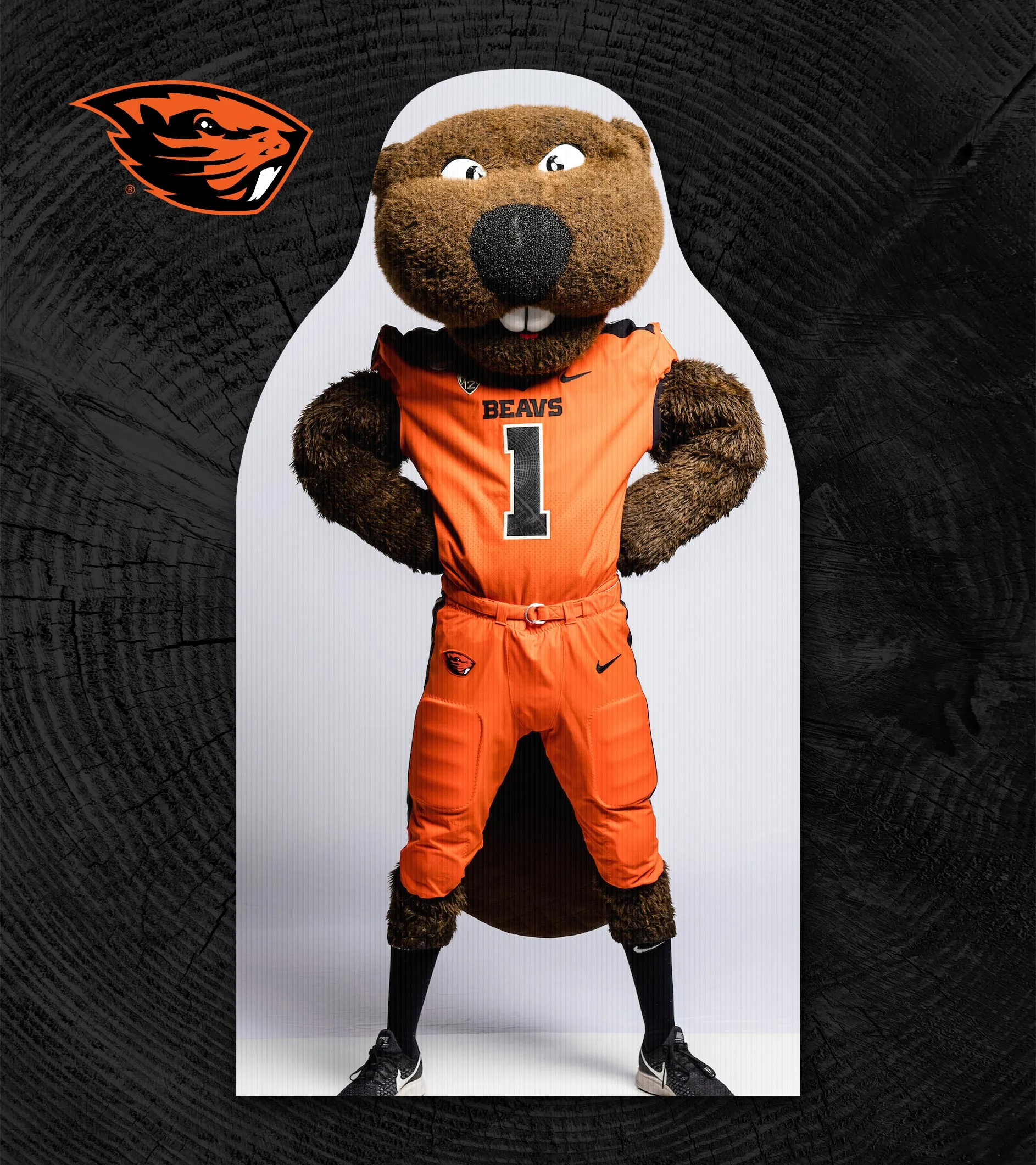 Beavers Football FanCutout
