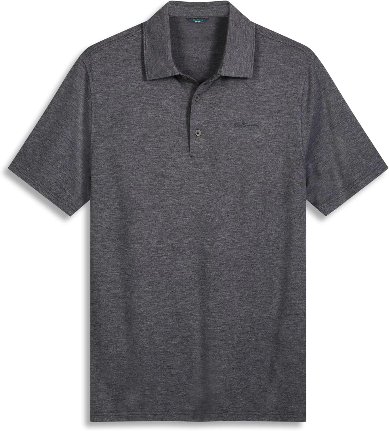Ben Sherman Men's Golf Sport Athletic Fit, UPF , Moisture-Wicking, Odor Resistant, Casual Shirt