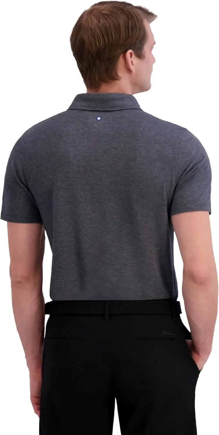 Ben Sherman Men's Golf Sport Athletic Fit, UPF , Moisture-Wicking, Odor Resistant, Casual Shirt