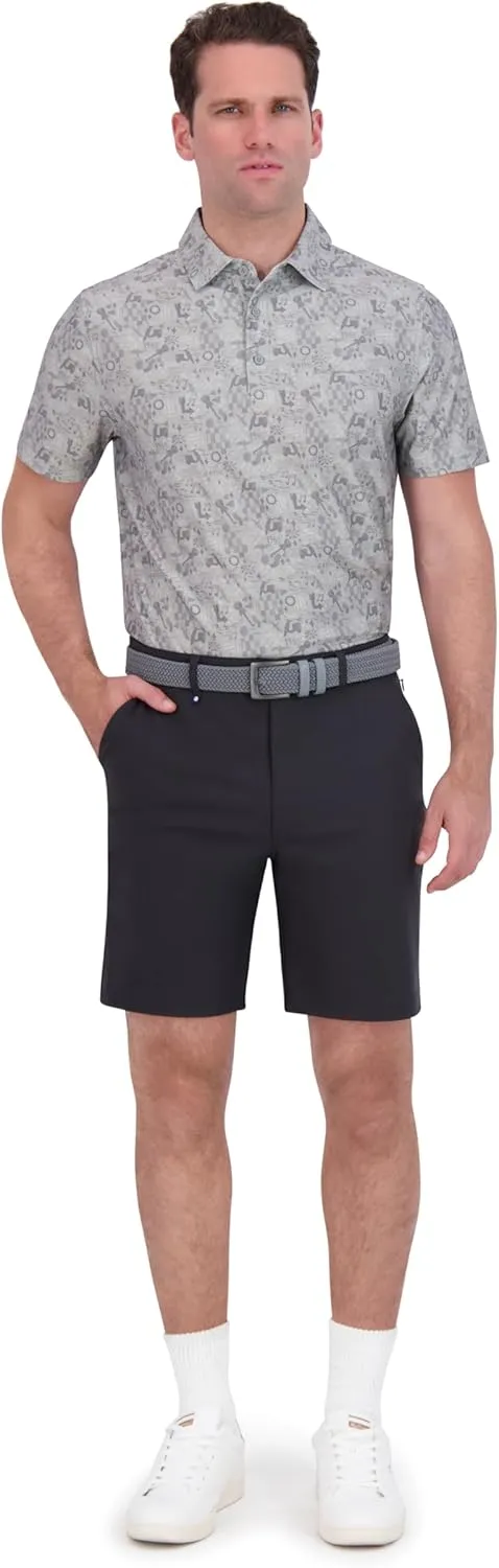 Ben Sherman Men's Performance Extra Soft Golf Shirts– Stretch, Moisture-Wicking, Odor Resistant