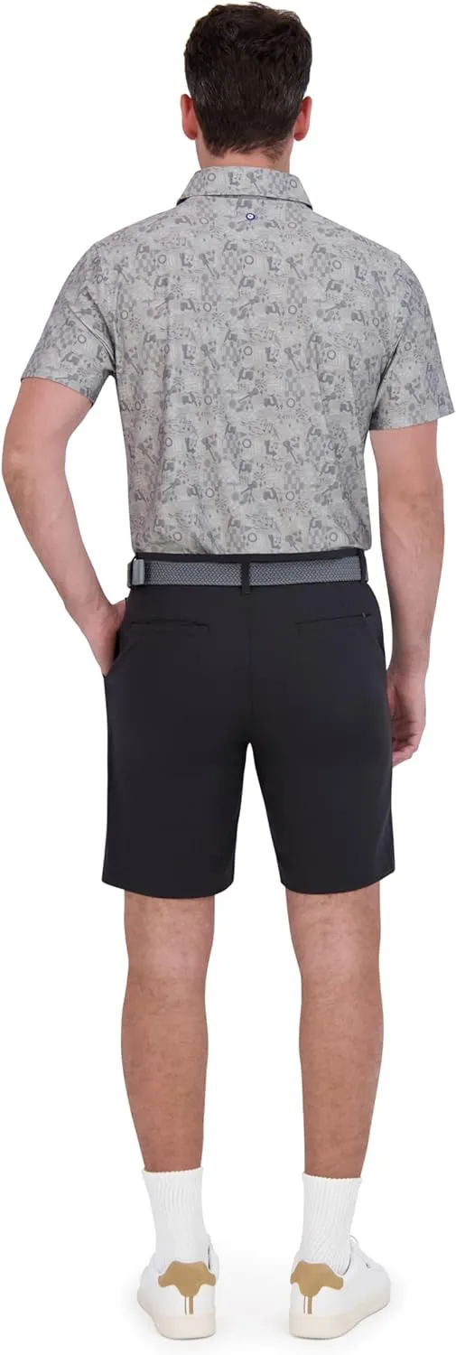 Ben Sherman Men's Performance Extra Soft Golf Shirts– Stretch, Moisture-Wicking, Odor Resistant