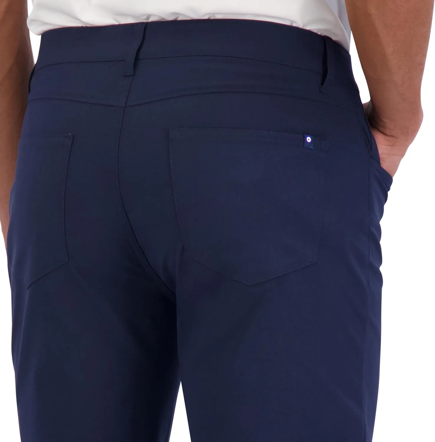 Ben Sherman Men's Performance Golf Four-Way Stretch, Quick-Dry, Wrinkle-Resistant Casual Pants, Grip Waistband