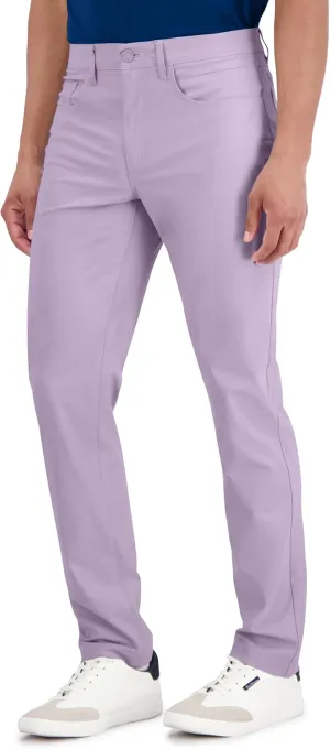 Ben Sherman Men's Performance Golf Four-Way Stretch, Quick-Dry, Wrinkle-Resistant Casual Pants, Grip Waistband