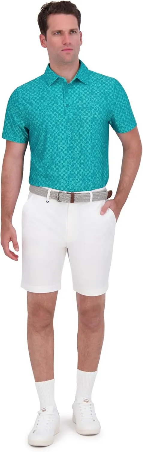 Ben Sherman Men's Performance Golf Polo– Stretch, Extra Soft Fabric, Moisture-Wicking, Odor Resistant