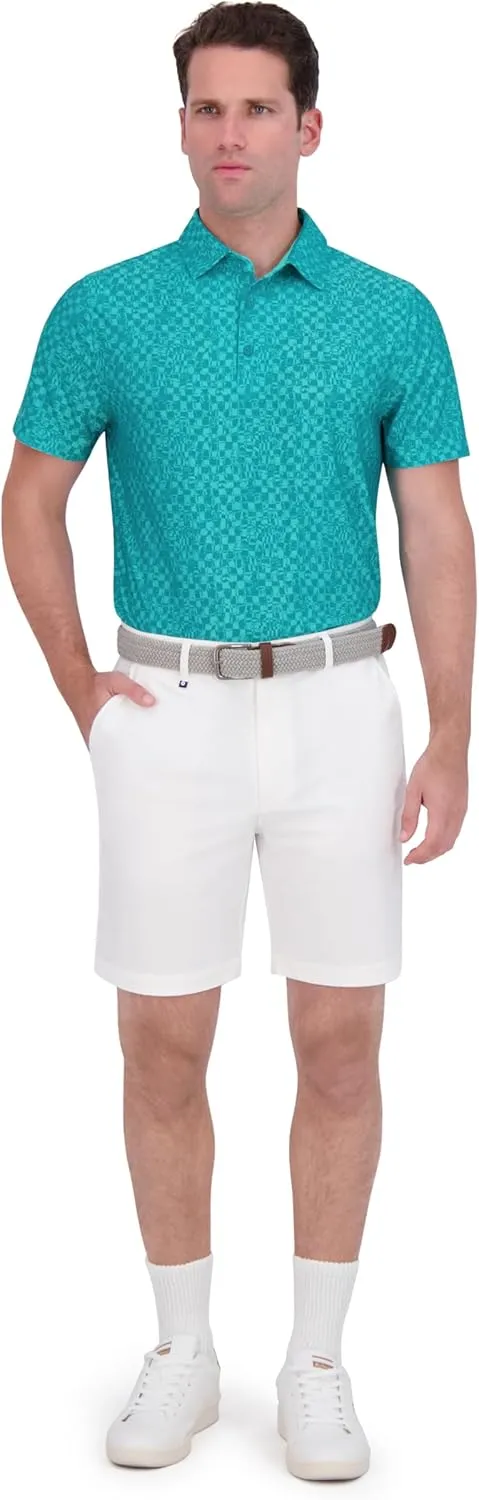 Ben Sherman Men's Performance Golf Polo– Stretch, Extra Soft Fabric, Moisture-Wicking, Odor Resistant
