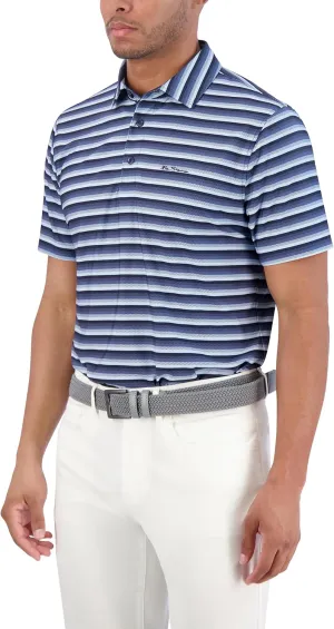 Ben Sherman Men's Performance Luxury Golf Polo Shirt