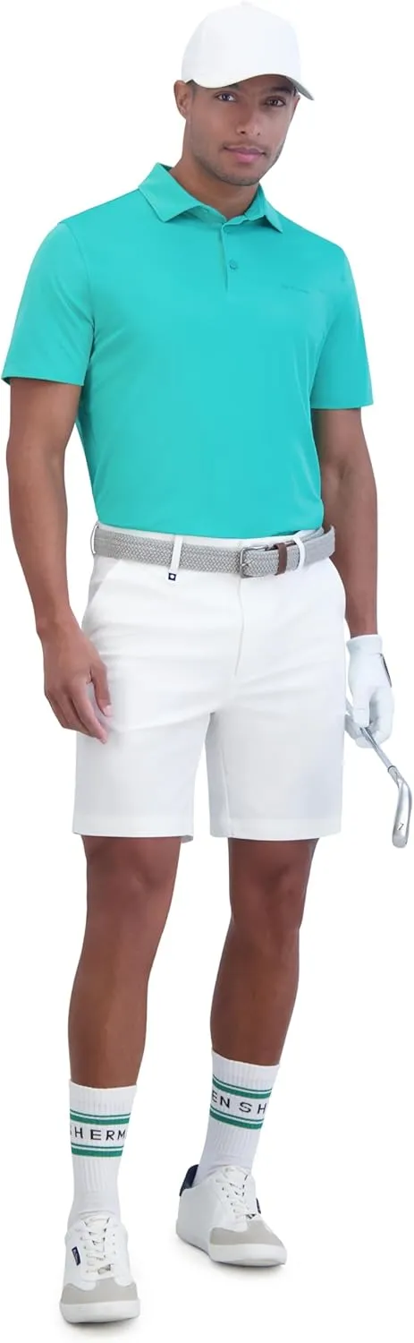 Ben Sherman Men's Sport Fit Classic Short Sleeve Shirt-Casual Polo