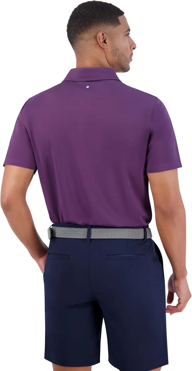 Ben Sherman Men's Sport Fit Classic Short Sleeve Shirt-Casual Polo
