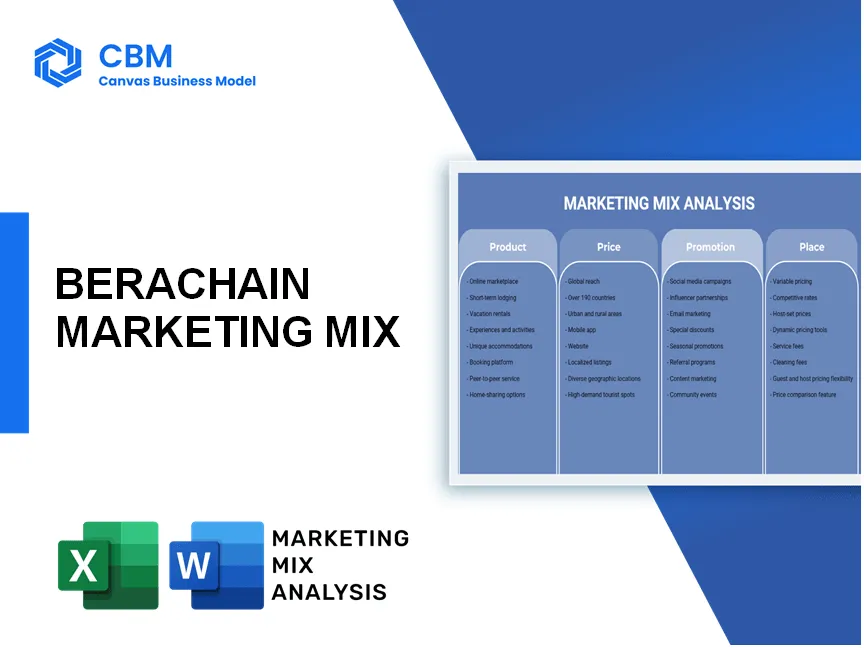 BERACHAIN MARKETING MIX