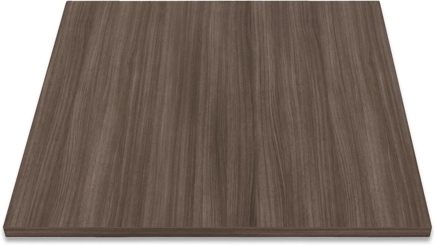 Bexyl 42” Square Multipurpose Table Top, Laminate Surface for Dining, Coffee Shop, Bar, Pub, Covered Patio, Kitchen, Commercial Use (Burnished Teak, 42" Square)