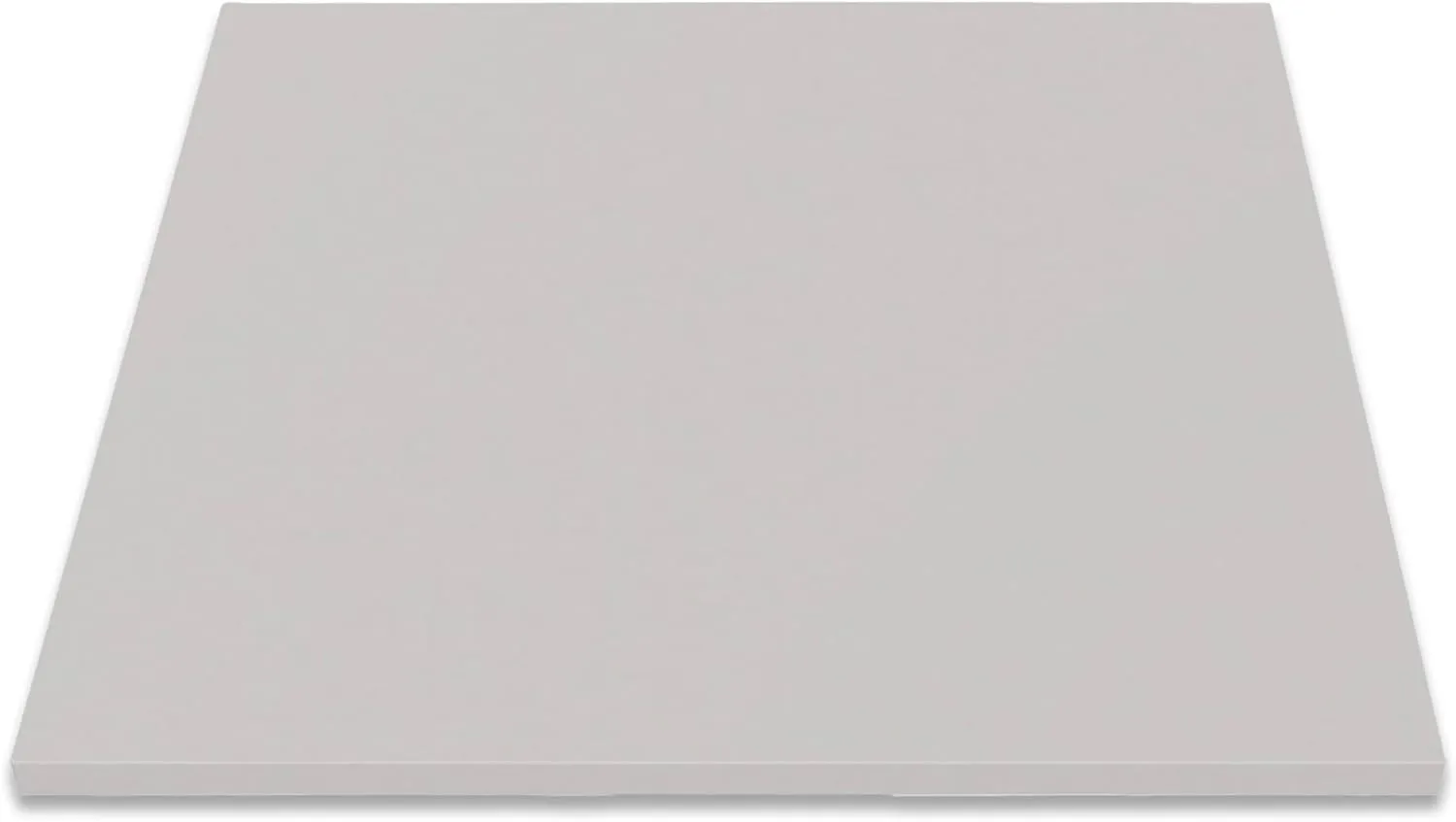 Bexyl 42” Square Multipurpose Table Top, Laminate Surface for Dining, Coffee Shop, Bar, Pub, Covered Patio, Kitchen, Commercial Use (Gray, 42" Square)