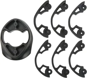 Bicycle Handlebar Gasket, Road Bike Handlebar Plastic Spacer Washer Bicycle Axle Nuts and Safety Washers for Pinarello Most F Series F8 F10 F12