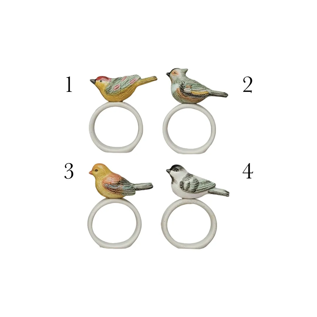 Bird Napkin Rings
