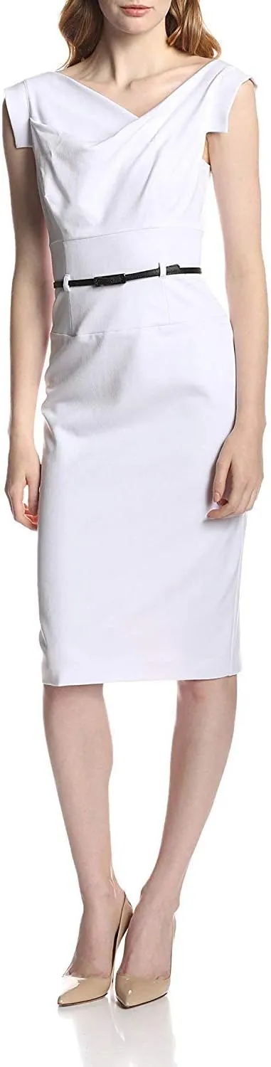 Black Halo Women's Jackie O Belted Dress