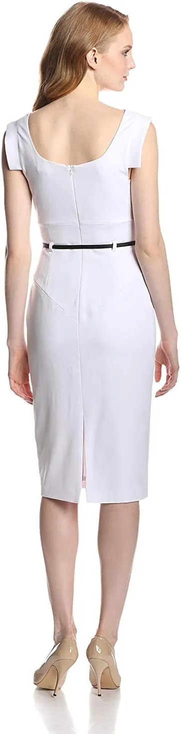 Black Halo Women's Jackie O Belted Dress