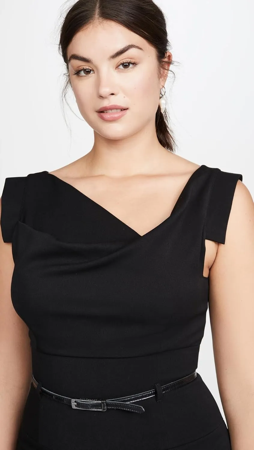 Black Halo Women's Jackie O Belted Dress