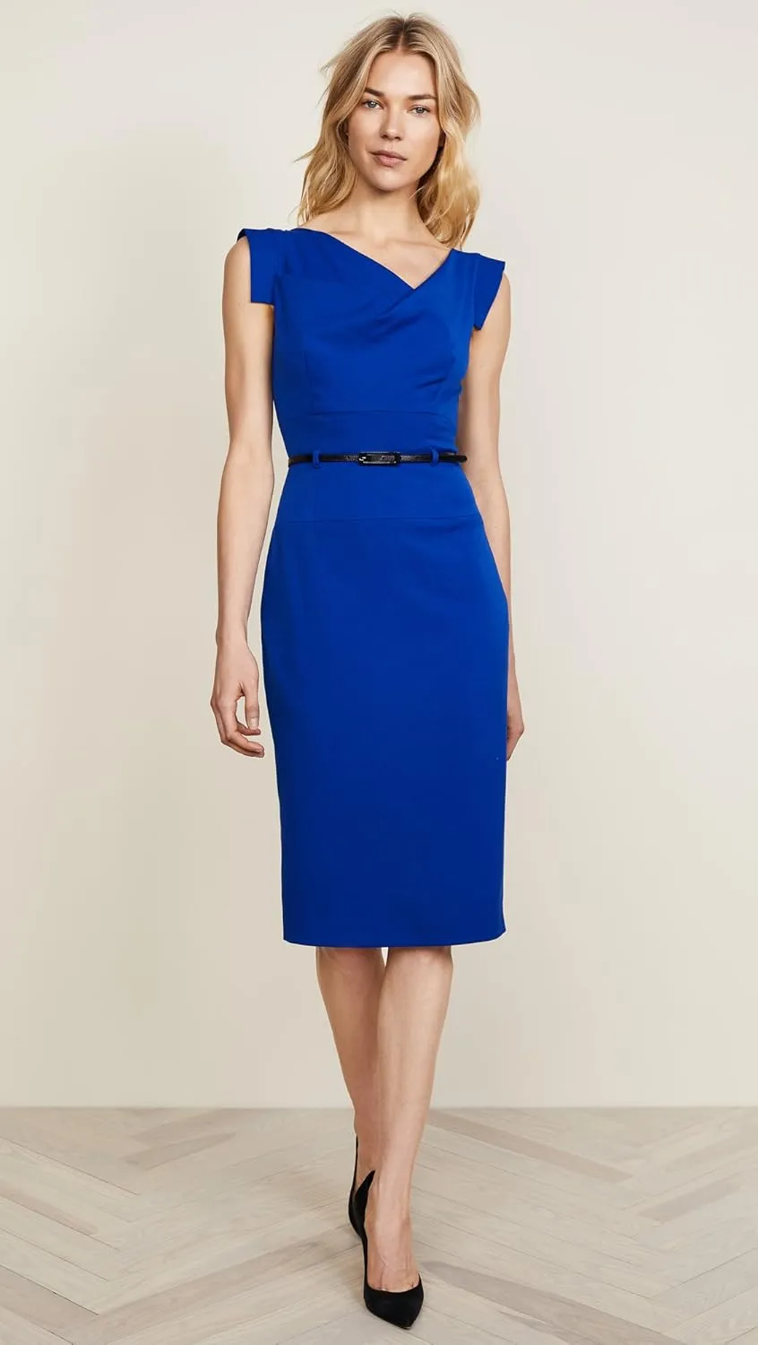 Black Halo Women's Jackie O Belted Dress
