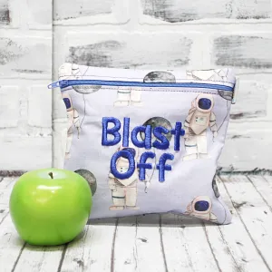 Blast Off Personalized Reusable Food Bag